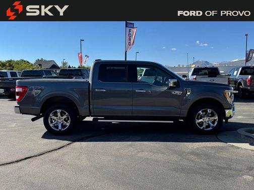 Gray Metallic 2021 Ford F-150 Lariat