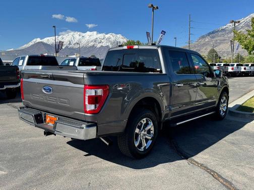 Gray Metallic 2021 Ford F-150 Lariat