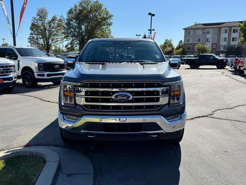 Gray Metallic 2021 Ford F-150 Lariat