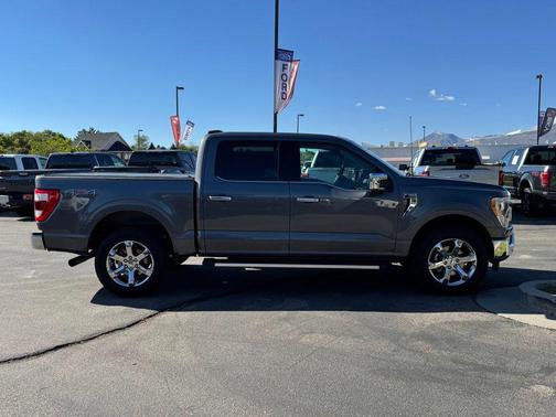 Gray Metallic 2021 Ford F-150 Lariat