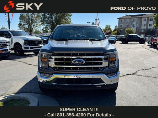 Gray Metallic 2021 Ford F-150 Lariat