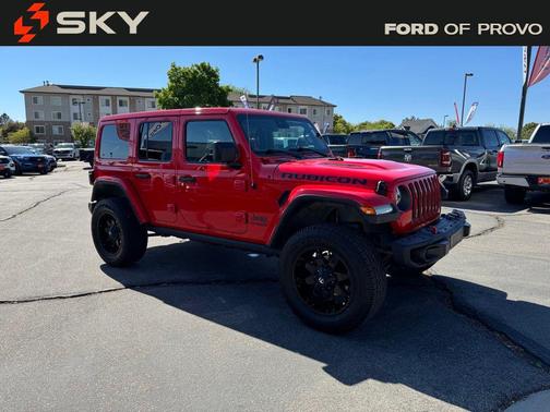 Firecracker Red Clearcoat 2020 Jeep Wrangler Unlimited Rubicon
