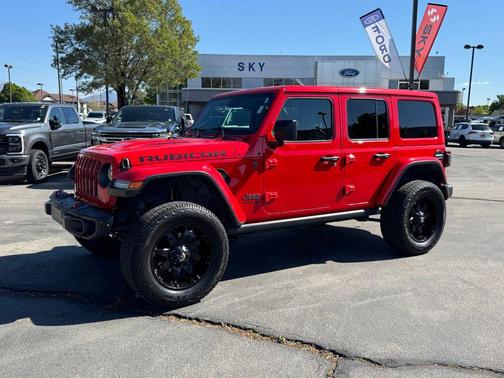 Firecracker Red Clearcoat 2020 Jeep Wrangler Unlimited Rubicon
