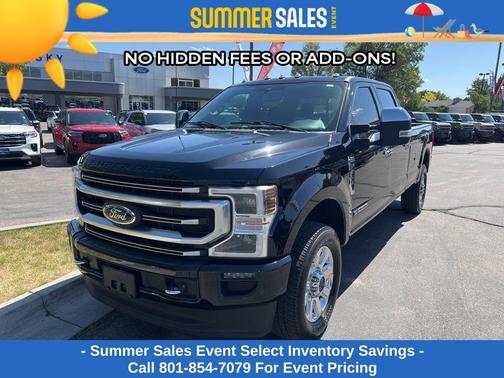 Black Metallic 2022 Ford F-350 Platinum