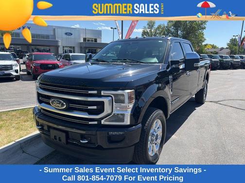 Black Metallic 2022 Ford F-350 Platinum