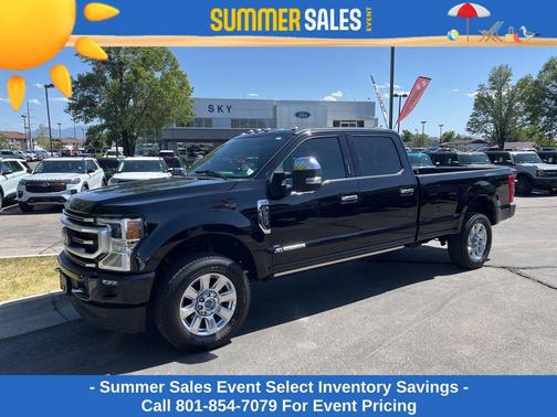 Black Metallic 2022 Ford F-350 Platinum