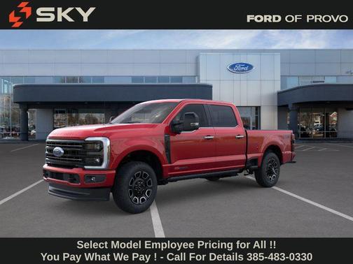 Ruby Red Metallic Tinted Clearcoat 2026 Ford F-350 Platinum