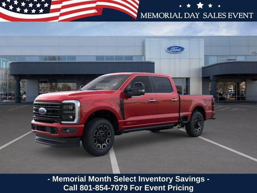 Ruby Red Metallic Tinted Clearcoat 2026 Ford F-350 Platinum