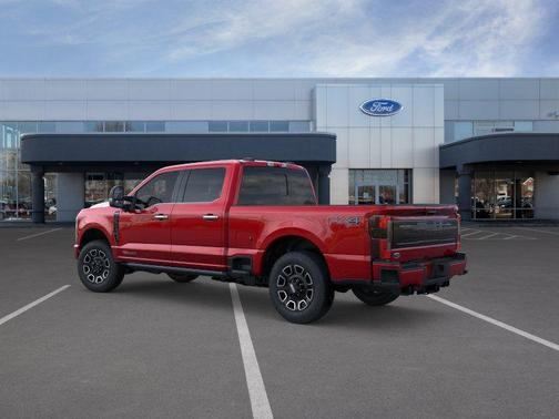 Ruby Red Metallic Tinted Clearcoat 2026 Ford F-350 Platinum