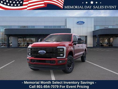 Ruby Red Metallic Tinted Clearcoat 2026 Ford F-350 Platinum
