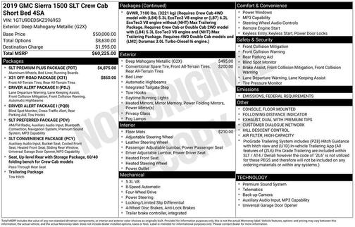 2019 GMC Sierra 1500 SLT