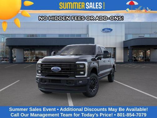 Agate Black Metallic 2026 Ford F-350 Platinum