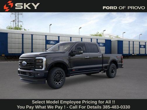 Agate Black Metallic 2026 Ford F-350 Platinum