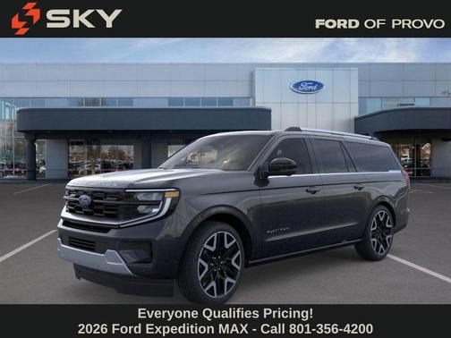 DARK MATTER GRAY METALLIC 2026 Ford Expedition Max Platinum