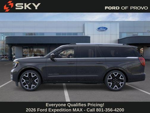DARK MATTER GRAY METALLIC 2026 Ford Expedition Max Platinum