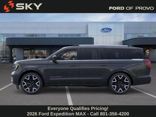 DARK MATTER GRAY METALLIC 2026 Ford Expedition Max Platinum