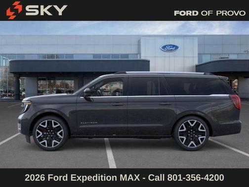 DARK MATTER GRAY METALLIC 2026 Ford Expedition Max Platinum