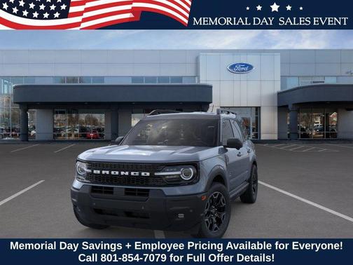 AZURE GRAY METALLIC TRI-COAT 2025 Ford Bronco Sport Outer Banks