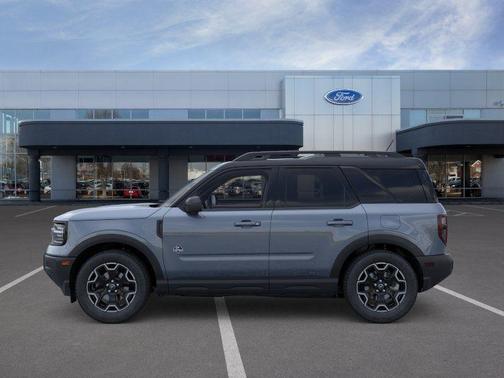 AZURE GRAY METALLIC TRI-COAT 2025 Ford Bronco Sport Outer Banks
