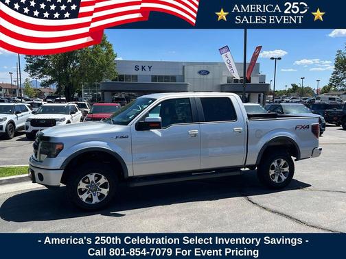Ingot Silver 2013 Ford F-150 FX4
