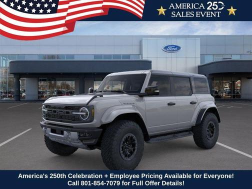 Avalanche Gray 2026 Ford Bronco Raptor