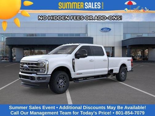 Star White Metallic Tri-Coat 2026 Ford F-350 Lariat