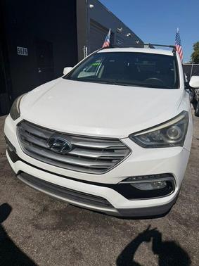 Frost White Pearl 2017 Hyundai Santa Fe Sport 2.4L