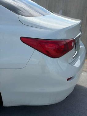 Moonlight White 2015 INFINITI Q50 Premium