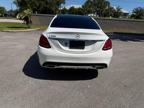 White 2018 Mercedes-Benz C-Class C 300 Sedan