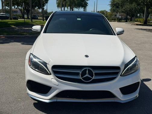 White 2018 Mercedes-Benz C-Class C 300 Sedan