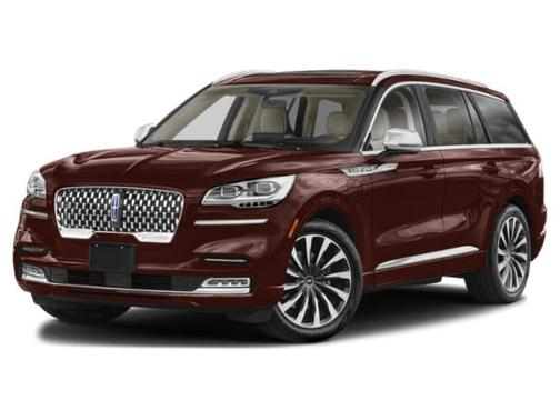 Diamond Red Metallic Tinted Clearcoat 2023 Lincoln Aviator Black Label Grand Touring AWD