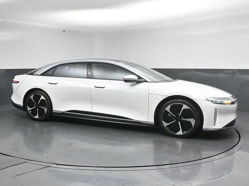 Stellar White Metallic 2023 Lucid Air Touring