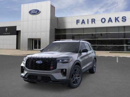 Carbonized Gray Metallic 2026 Ford Explorer ST
