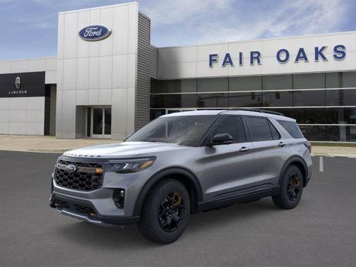 Carbonized Gray Metallic 2026 Ford Explorer Tremor