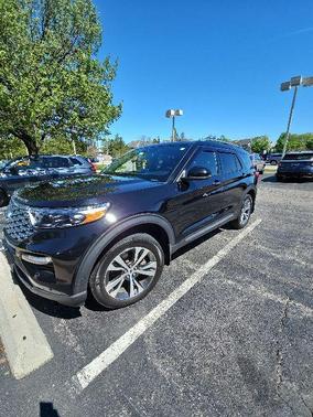 Agate Black Metallic 2020 Ford Explorer Platinum