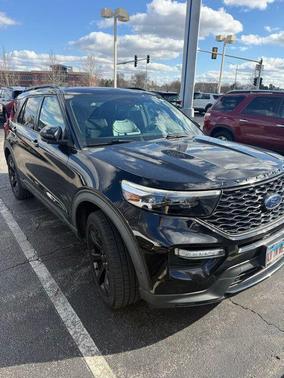 Agate Black Metallic 2020 Ford Explorer ST