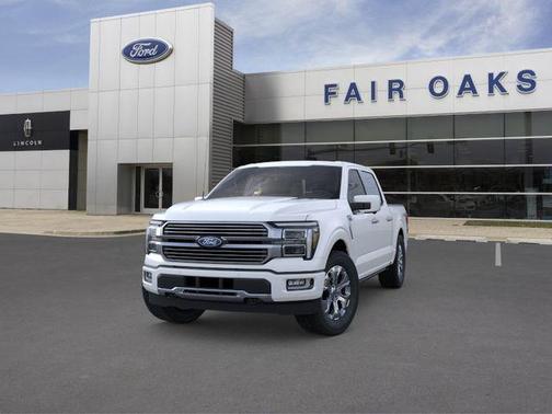 Star White Metallic Tri-Coat 2026 Ford F-150 Platinum