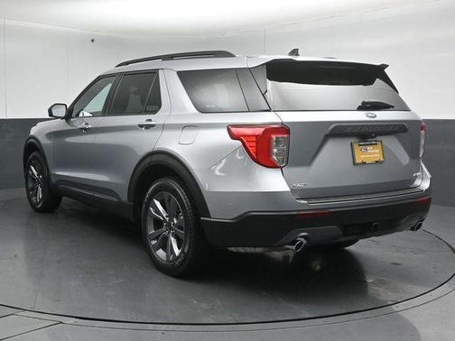 Iconic Silver Metallic 2021 Ford Explorer XLT