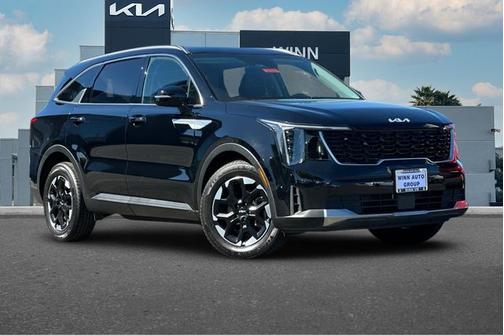 Ebony Black 2024 Kia Sorento S