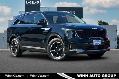 Ebony Black 2024 Kia Sorento S
