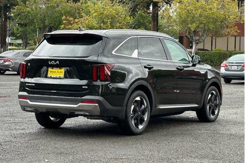 Aurora Black Pearl 2026 Kia Sorento Hybrid EX