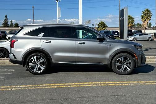 Steel Gray 2023 Kia Sorento Hybrid EX