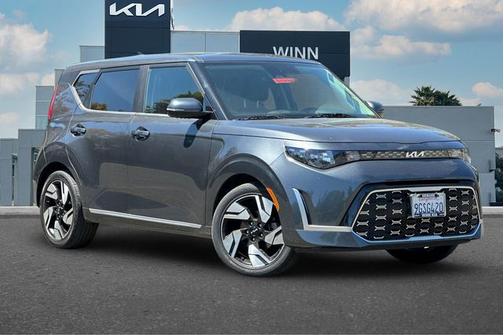 Gray 2023 Kia Soul GT-Line