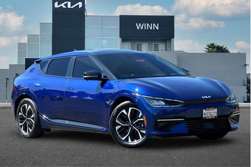 Blue 2023 Kia EV6 GT-Line