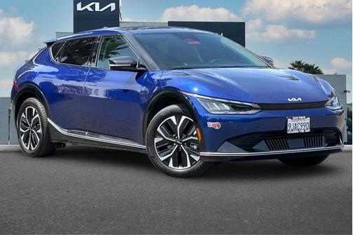 Blue 2023 Kia EV6 Wind