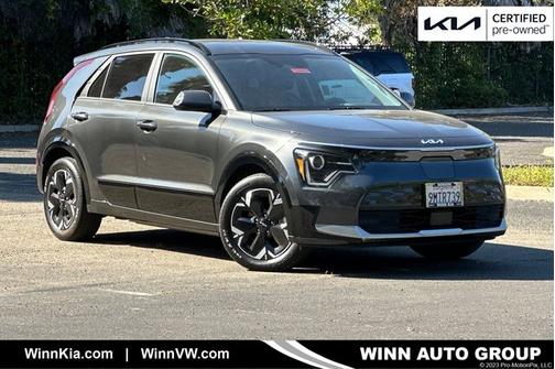 Graphite Gray 2024 Kia Niro EV Wind