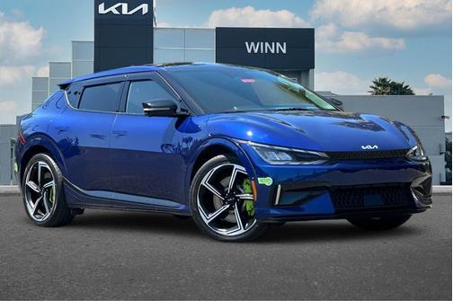 Blue 2023 Kia EV6 GT