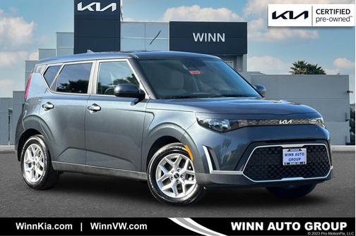 Gray 2025 Kia Soul LX