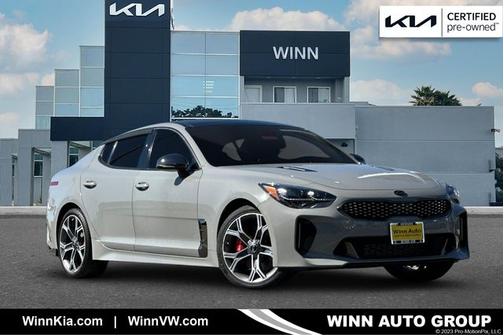 Ceramic White 2021 Kia Stinger GT1