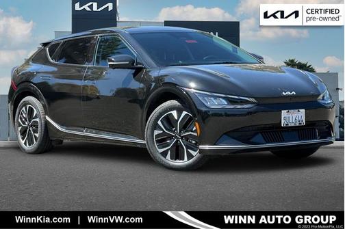 Aurora Black 2023 Kia EV6 Wind